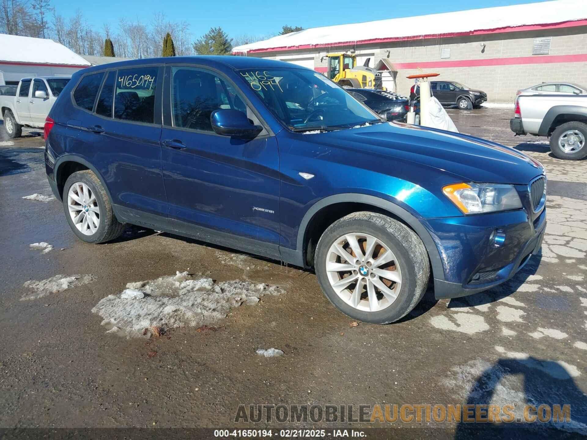 5UXWX9C53DL874279 BMW X3 2013