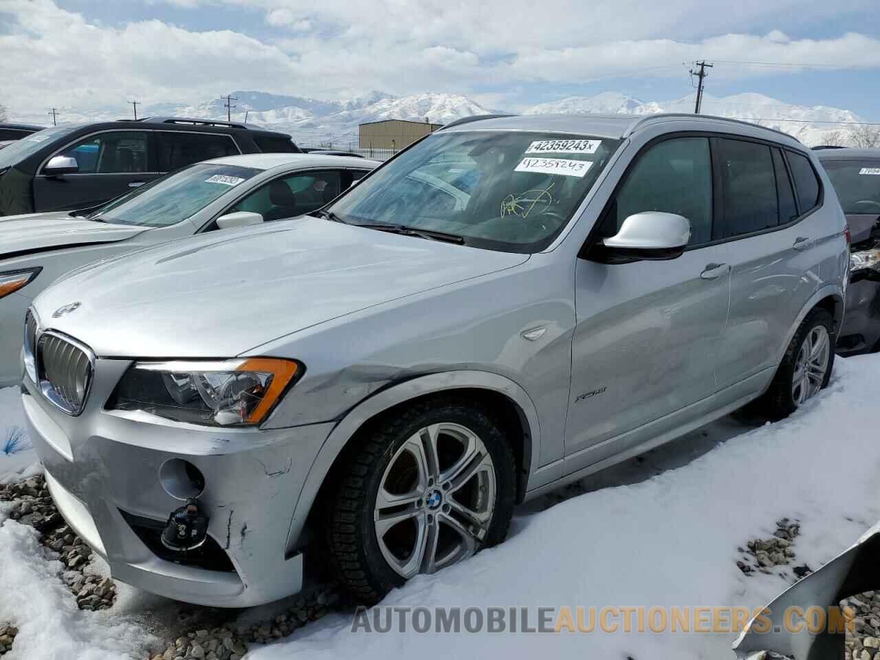 5UXWX9C53E0D13845 BMW X3 2014