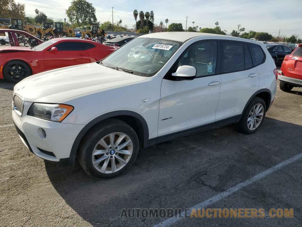 5UXWX9C53E0D18141 BMW X3 2014