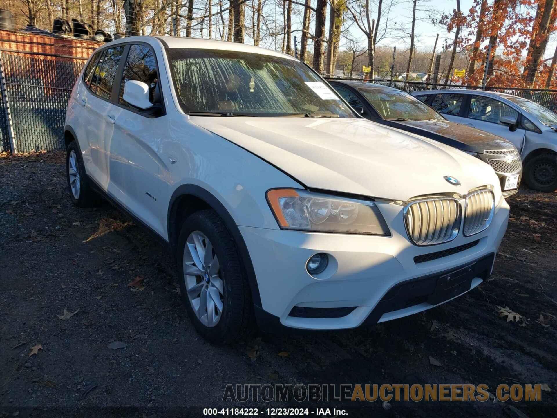 5UXWX9C53E0D22433 BMW X3 2014