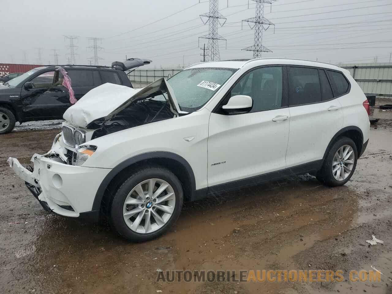 5UXWX9C53E0D26501 BMW X3 2014