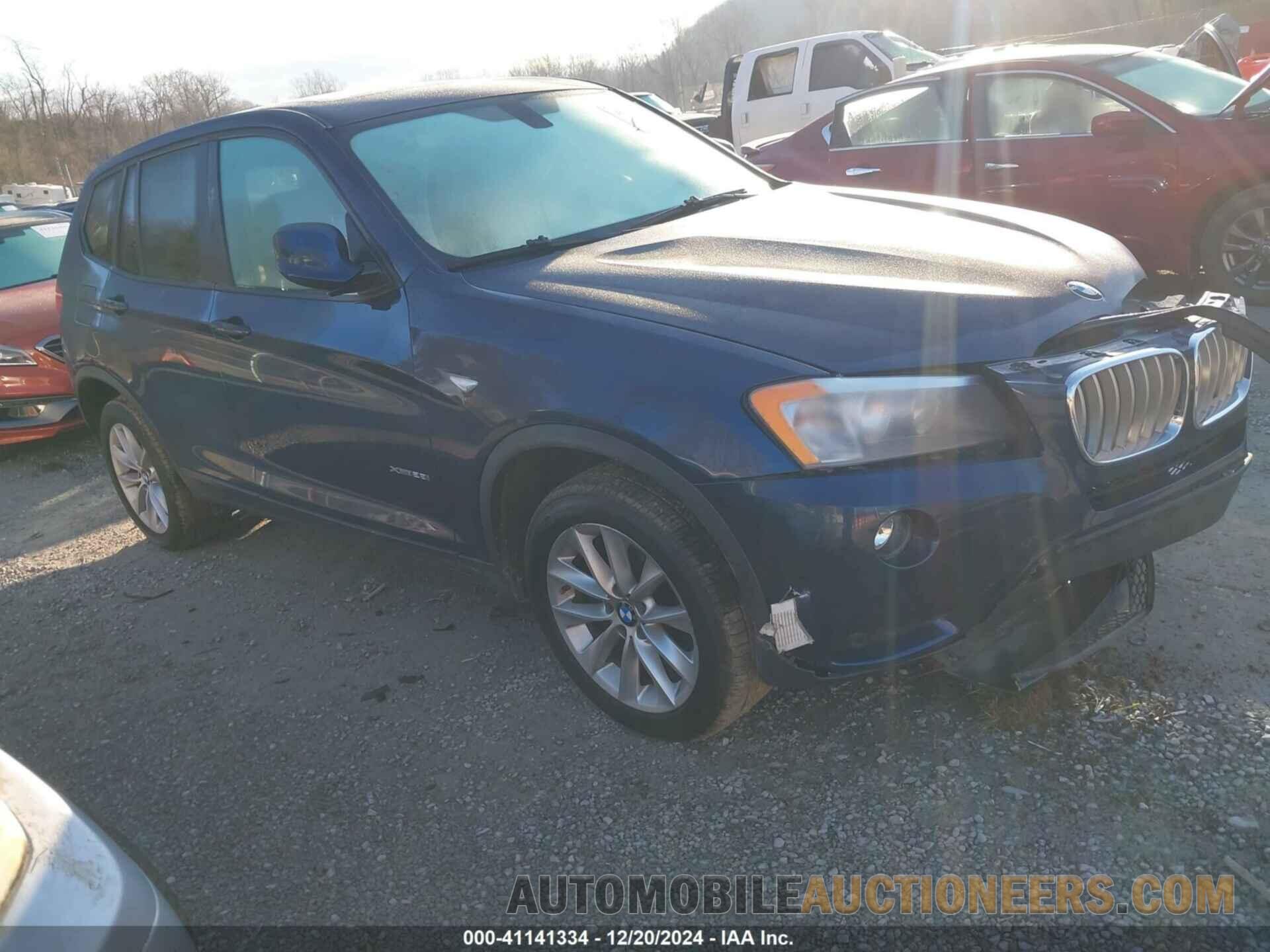 5UXWX9C53E0D43895 BMW X3 2014