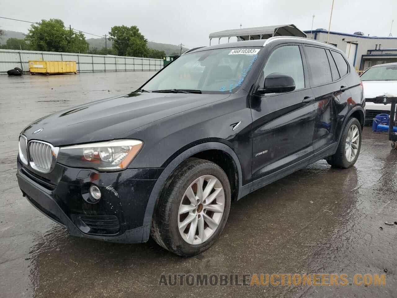 5UXWX9C53F0D44658 BMW X3 2015