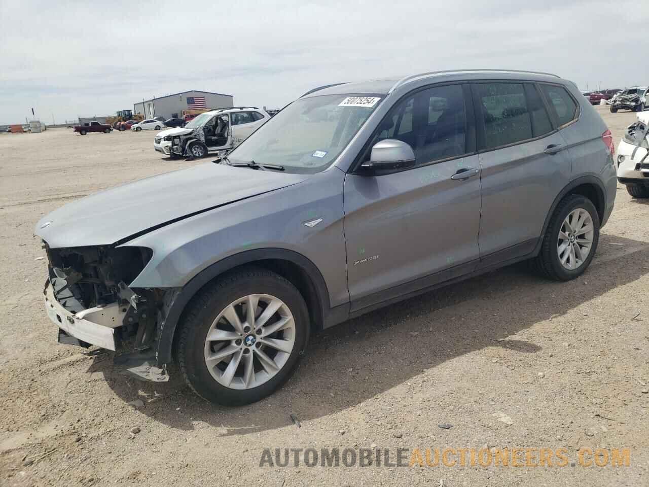 5UXWX9C53F0D44787 BMW X3 2015