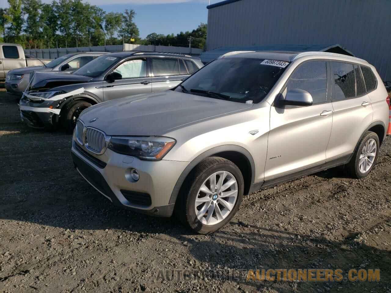 5UXWX9C53F0D45907 BMW X3 2015