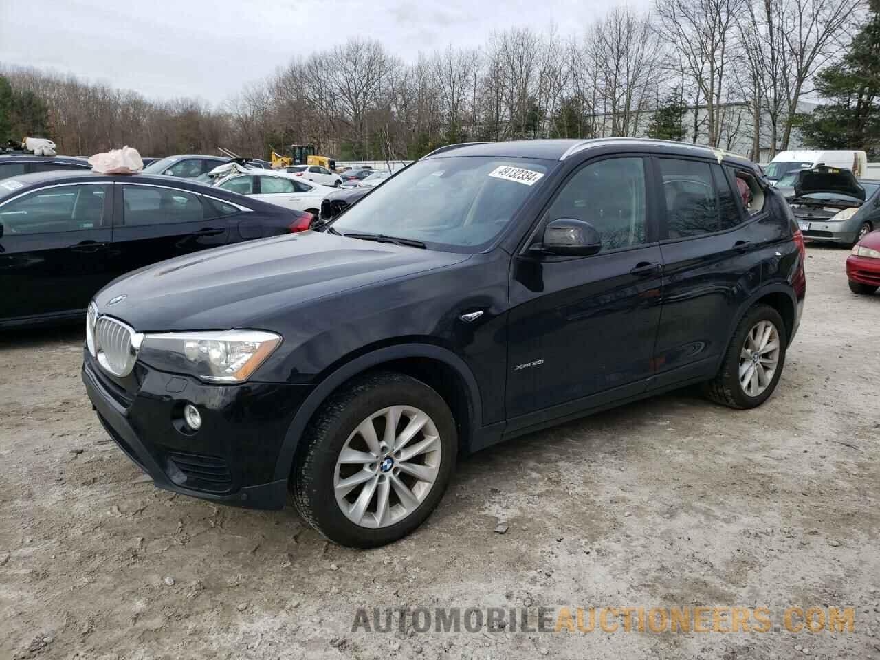 5UXWX9C53F0D46328 BMW X3 2015