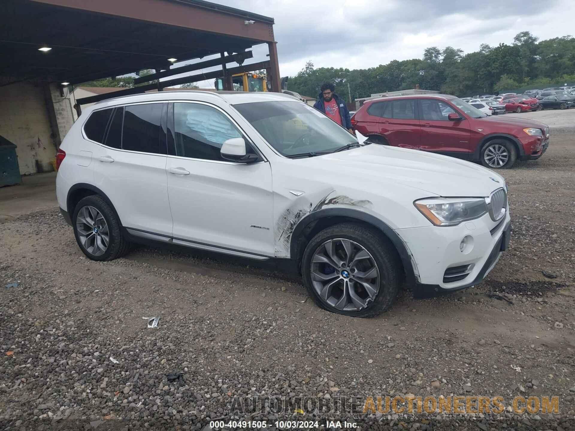 5UXWX9C53F0D47060 BMW X3 2015