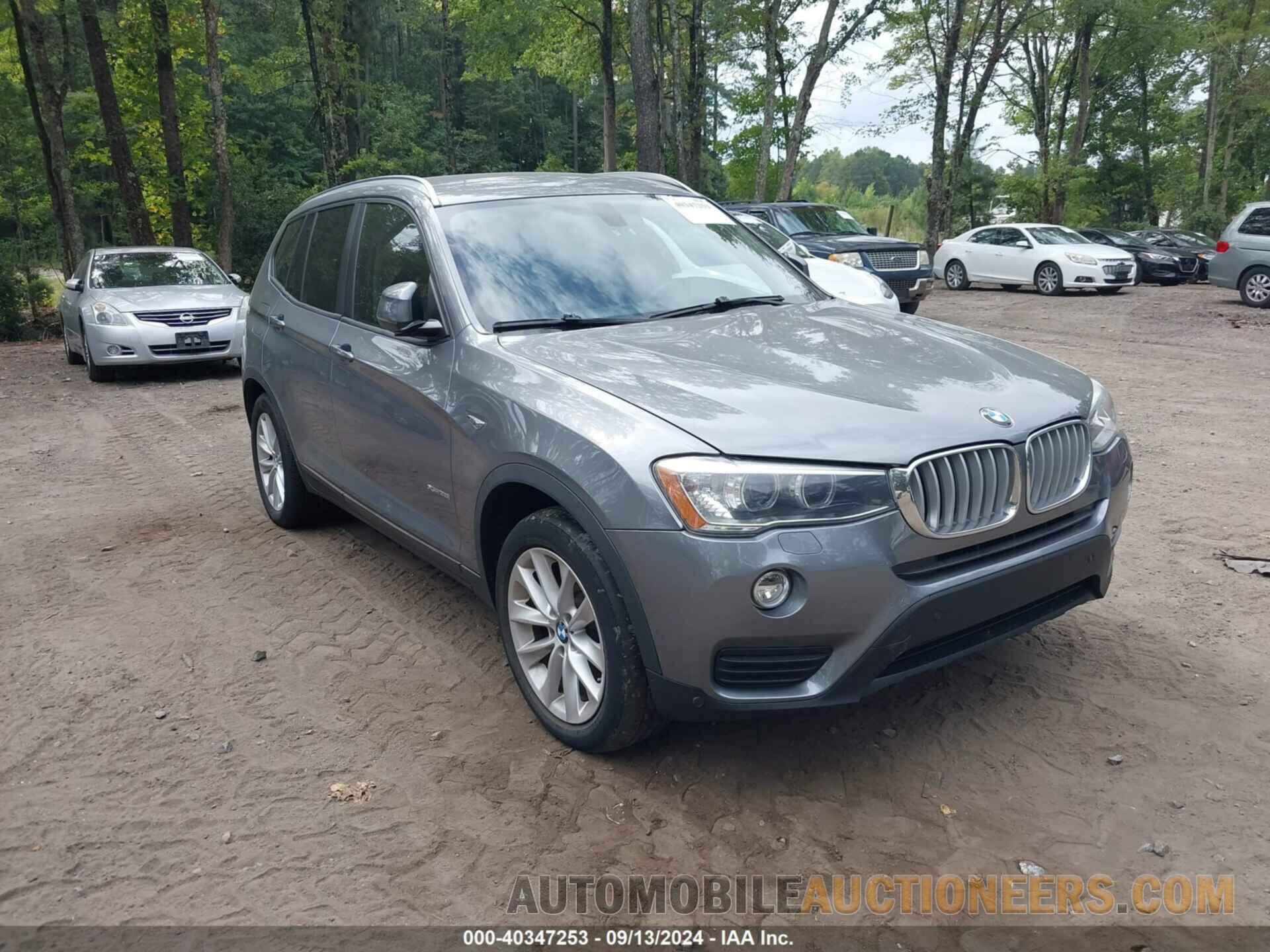 5UXWX9C53F0D51223 BMW X3 2015