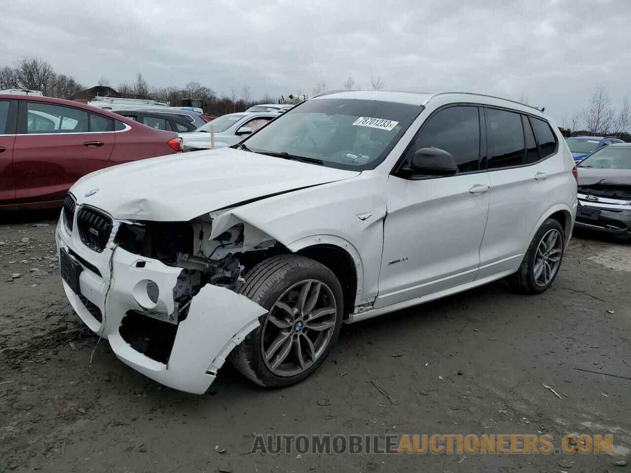 5UXWX9C53F0D51643 BMW X3 2015