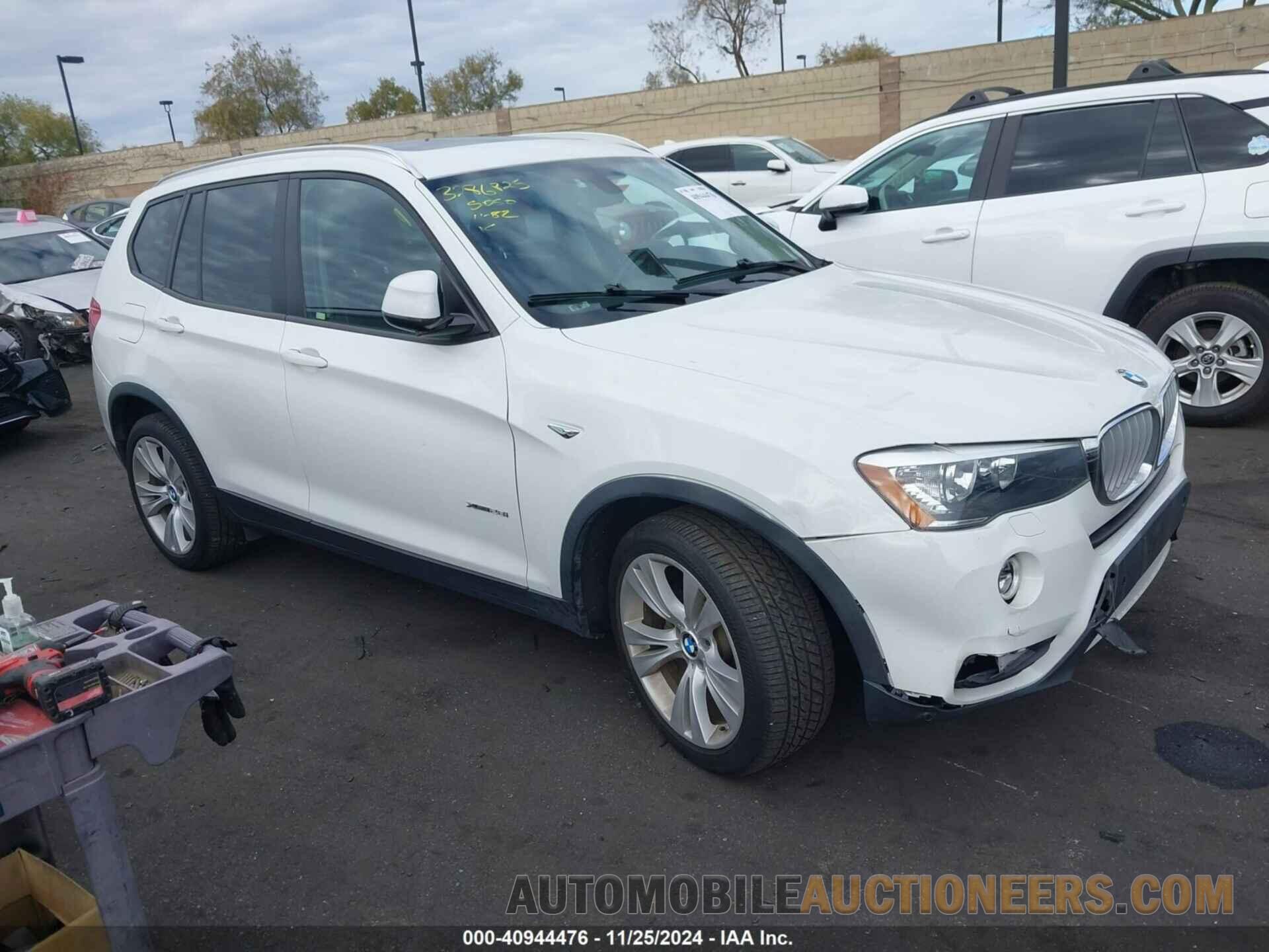 5UXWX9C53F0D52081 BMW X3 2015