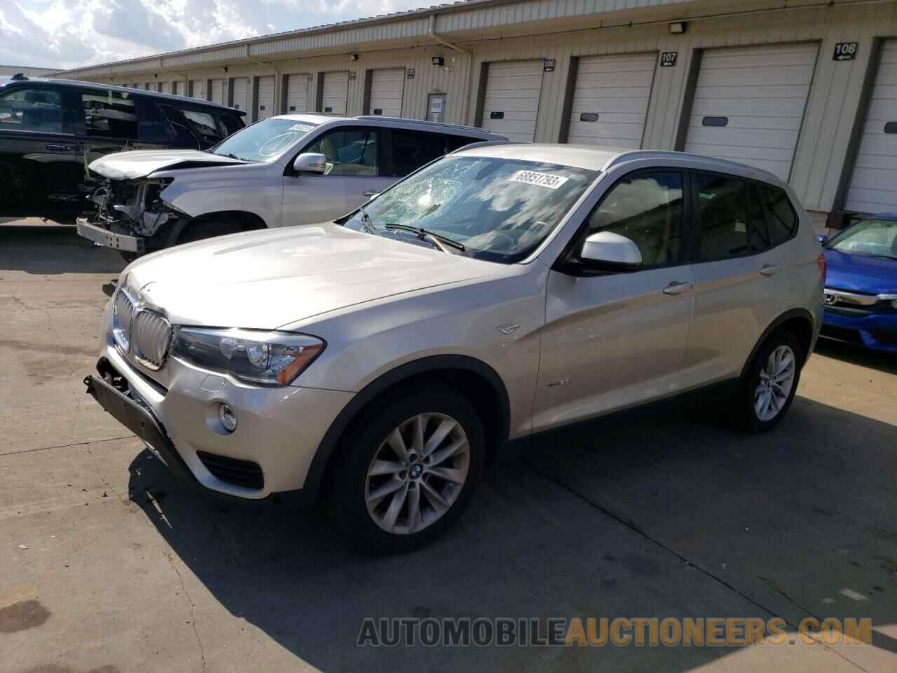 5UXWX9C53F0D53103 BMW X3 2015