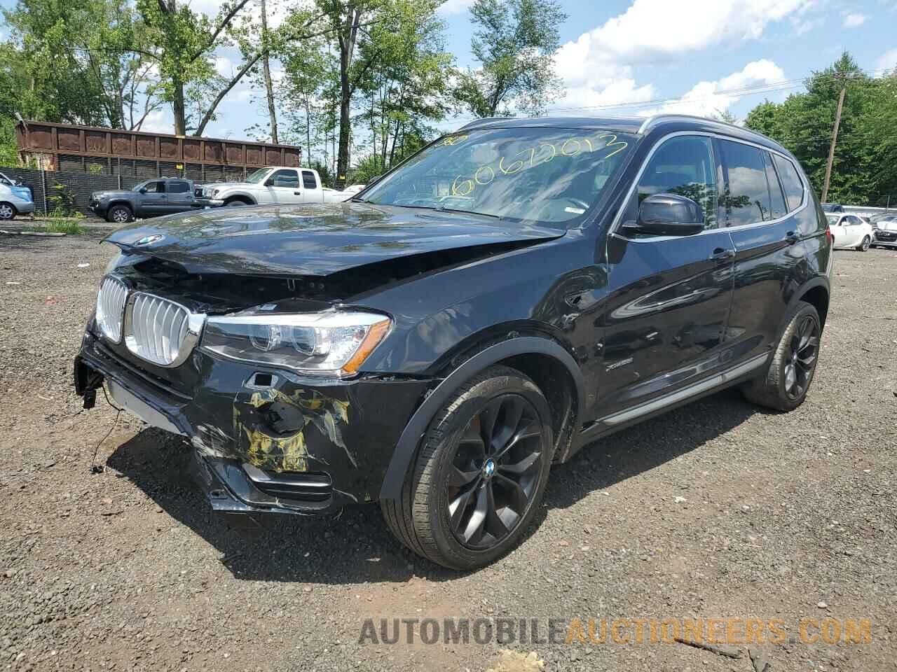 5UXWX9C53F0D54655 BMW X3 2015