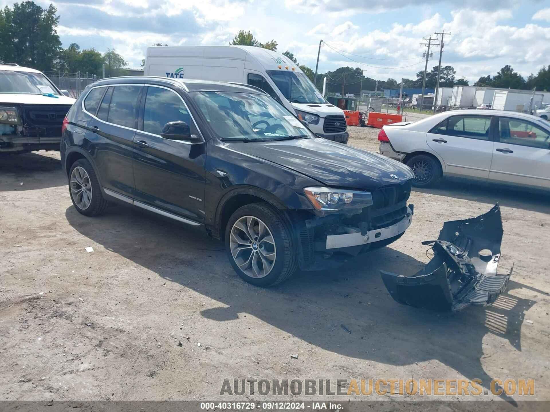 5UXWX9C53F0D54865 BMW X3 2015