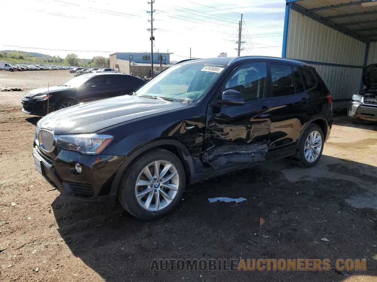 5UXWX9C53F0D59726 BMW X3 2015