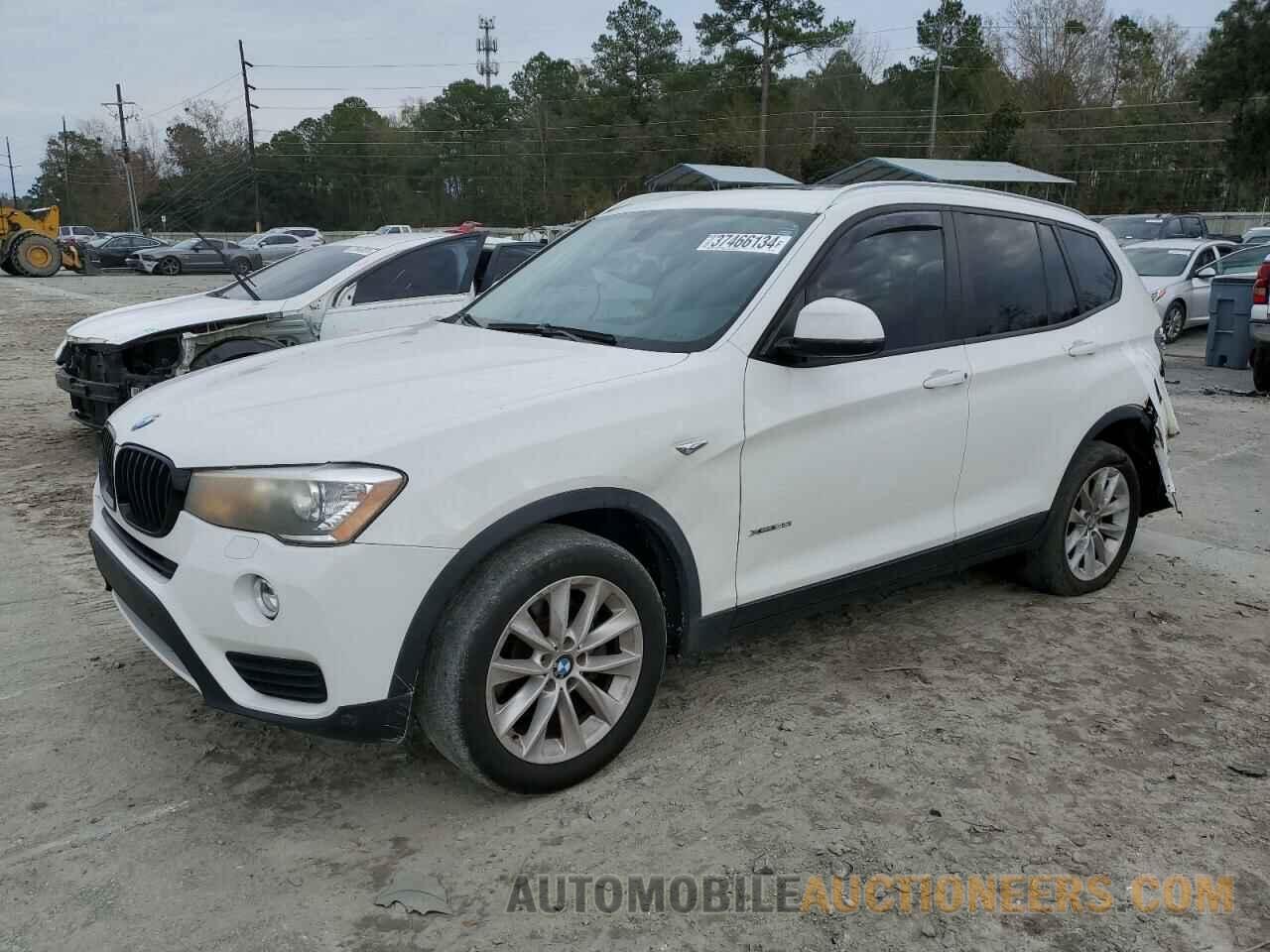 5UXWX9C53F0D60374 BMW X3 2015