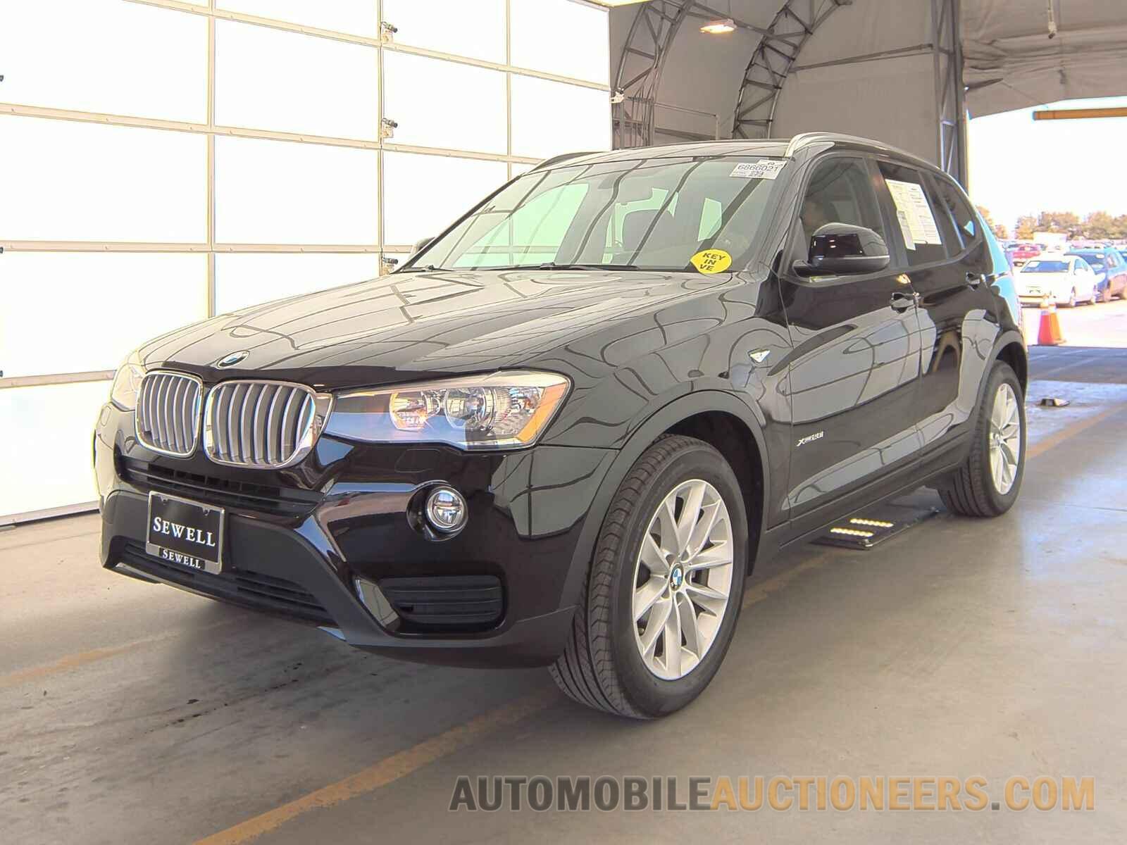 5UXWX9C53F0D60553 BMW X3 2015