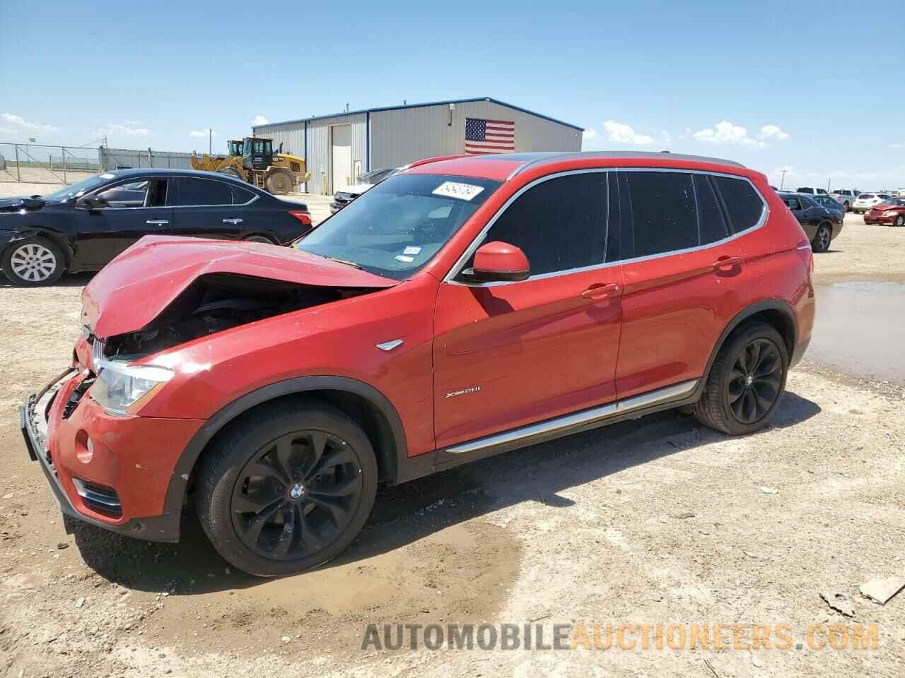 5UXWX9C53F0D61315 BMW X3 2015