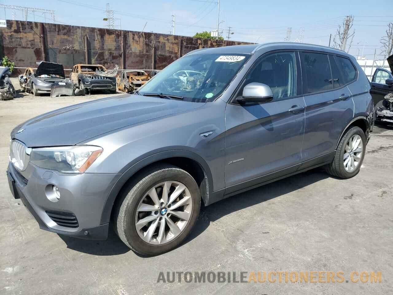 5UXWX9C53F0D61900 BMW X3 2015