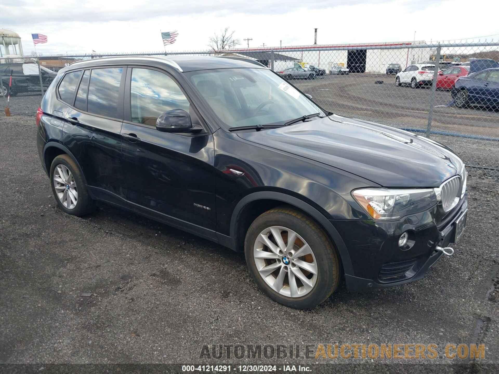 5UXWX9C53F0D62156 BMW X3 2015