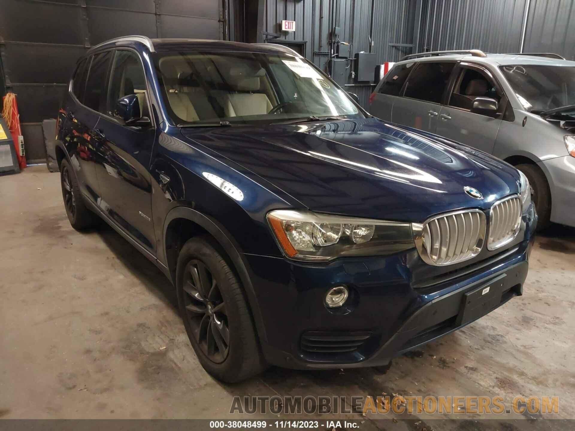 5UXWX9C53F0D62254 BMW X3 2015