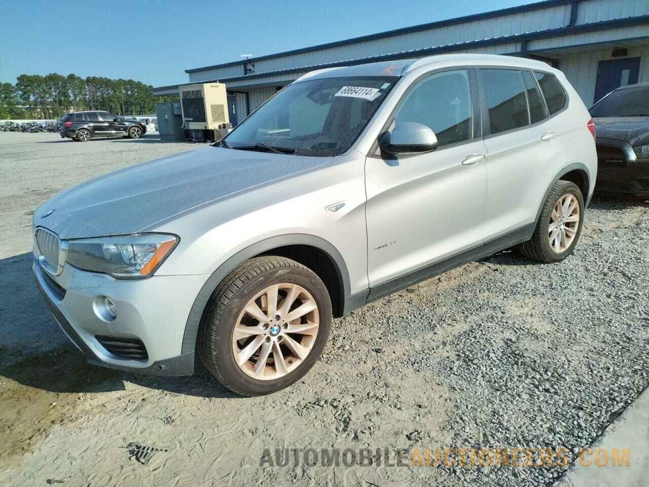 5UXWX9C53G0D65429 BMW X3 2016