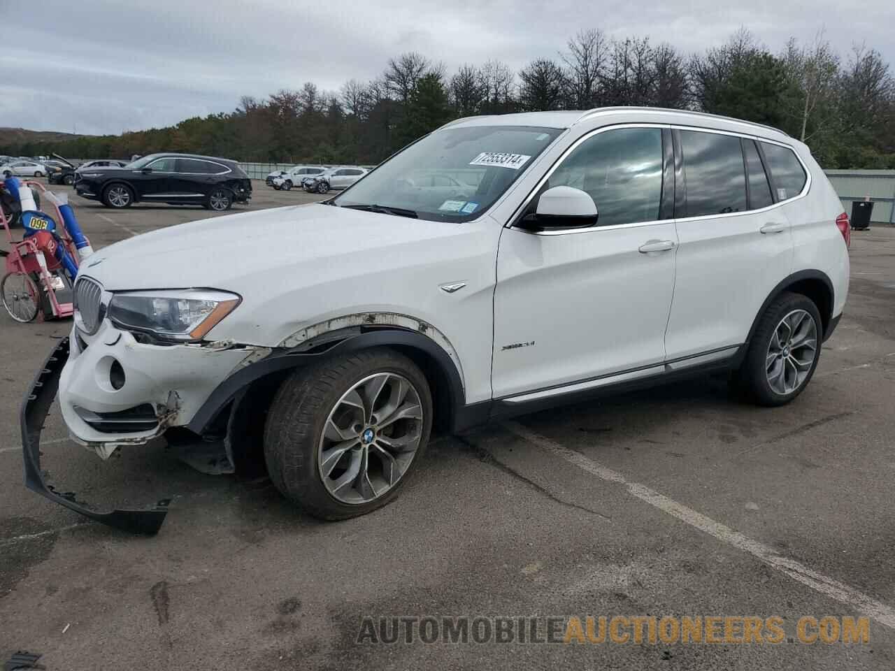 5UXWX9C53G0D66418 BMW X3 2016