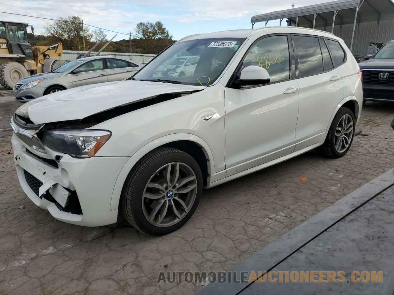 5UXWX9C53G0D67343 BMW X3 2016