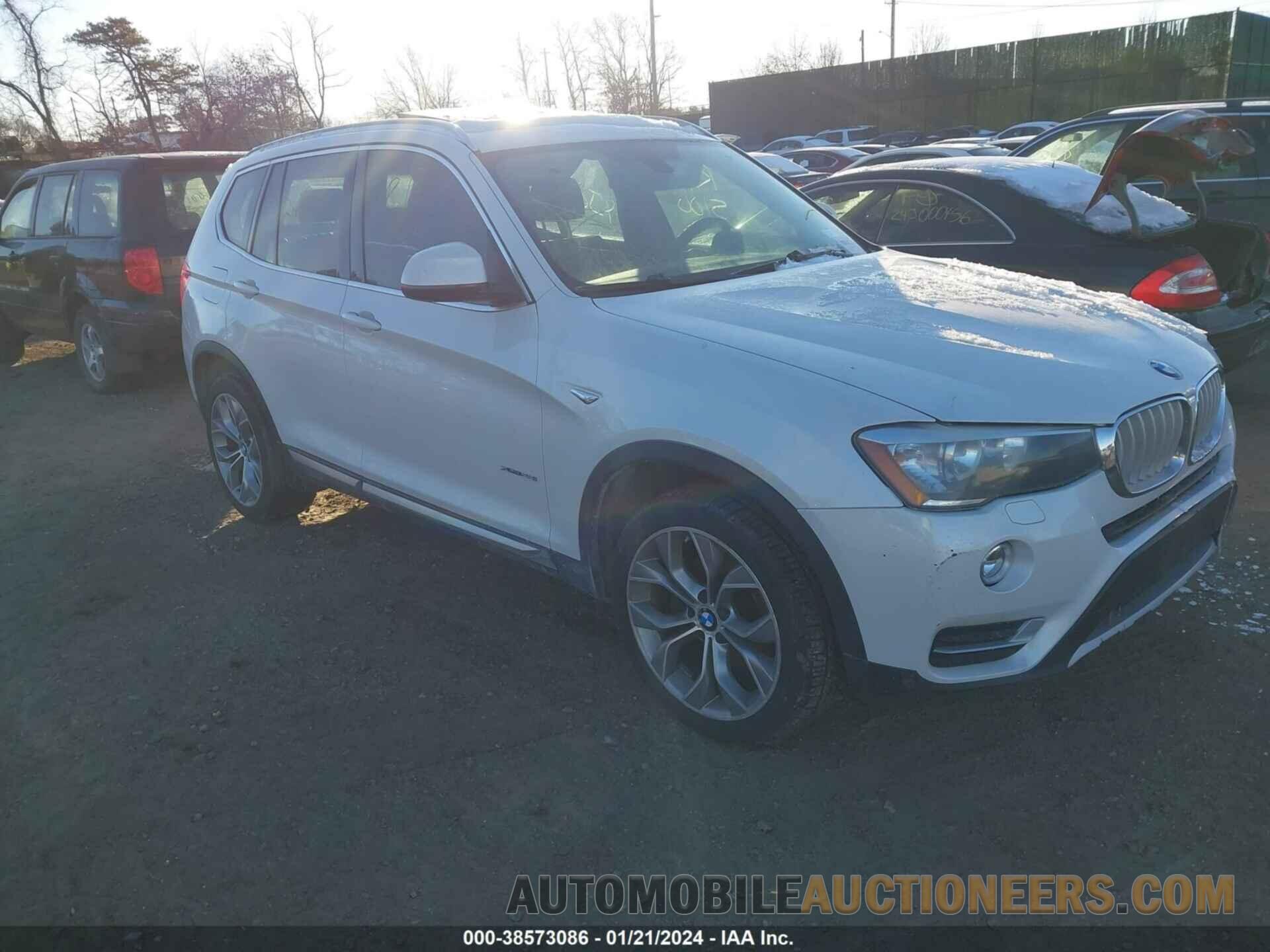 5UXWX9C53G0D67634 BMW X3 2016