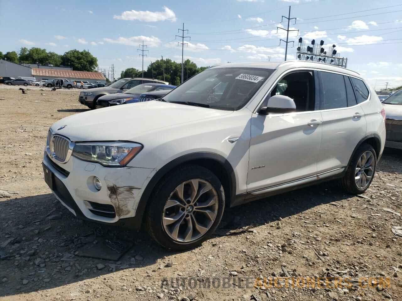 5UXWX9C53G0D69402 BMW X3 2016