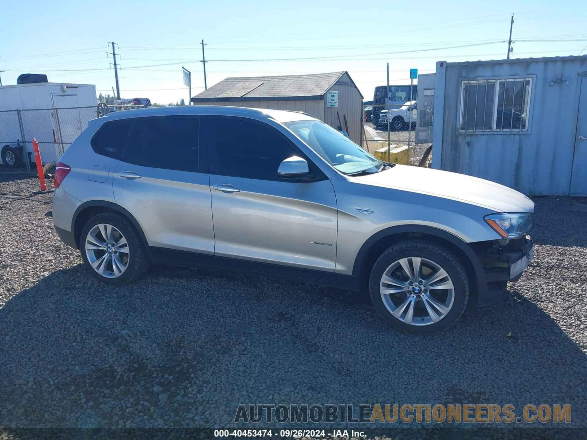 5UXWX9C53G0D71313 BMW X3 2016