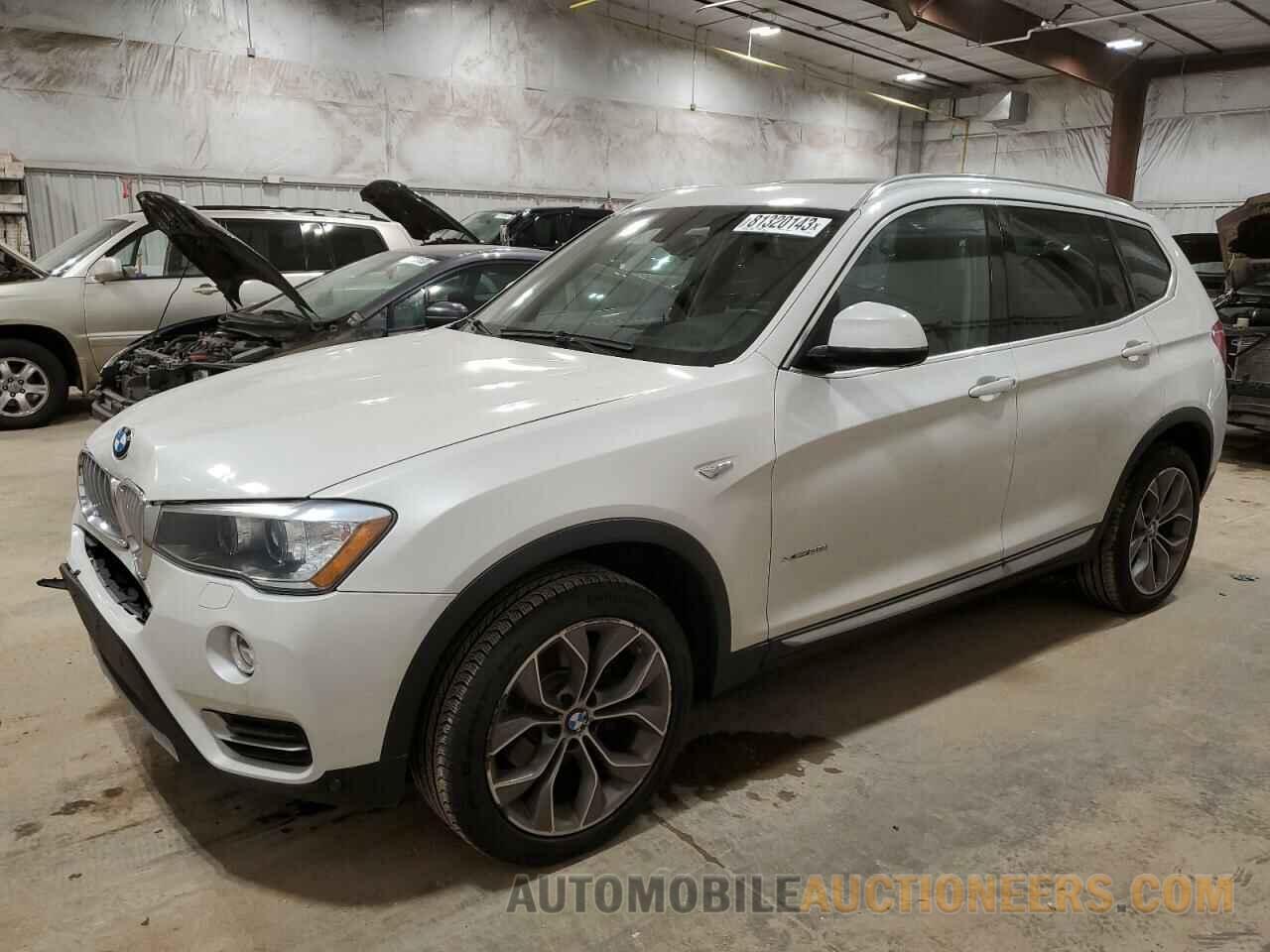 5UXWX9C53G0D72963 BMW X3 2016