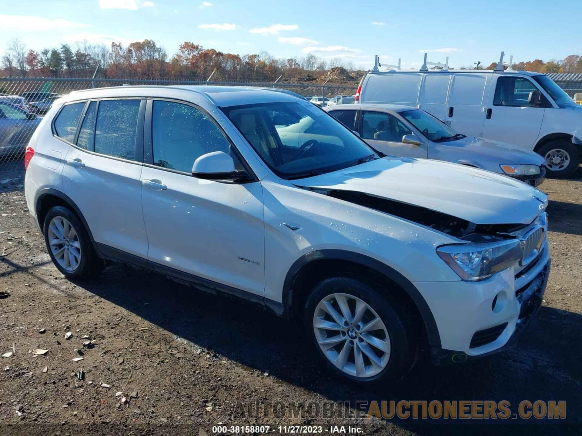 5UXWX9C53G0D74163 BMW X3 2016