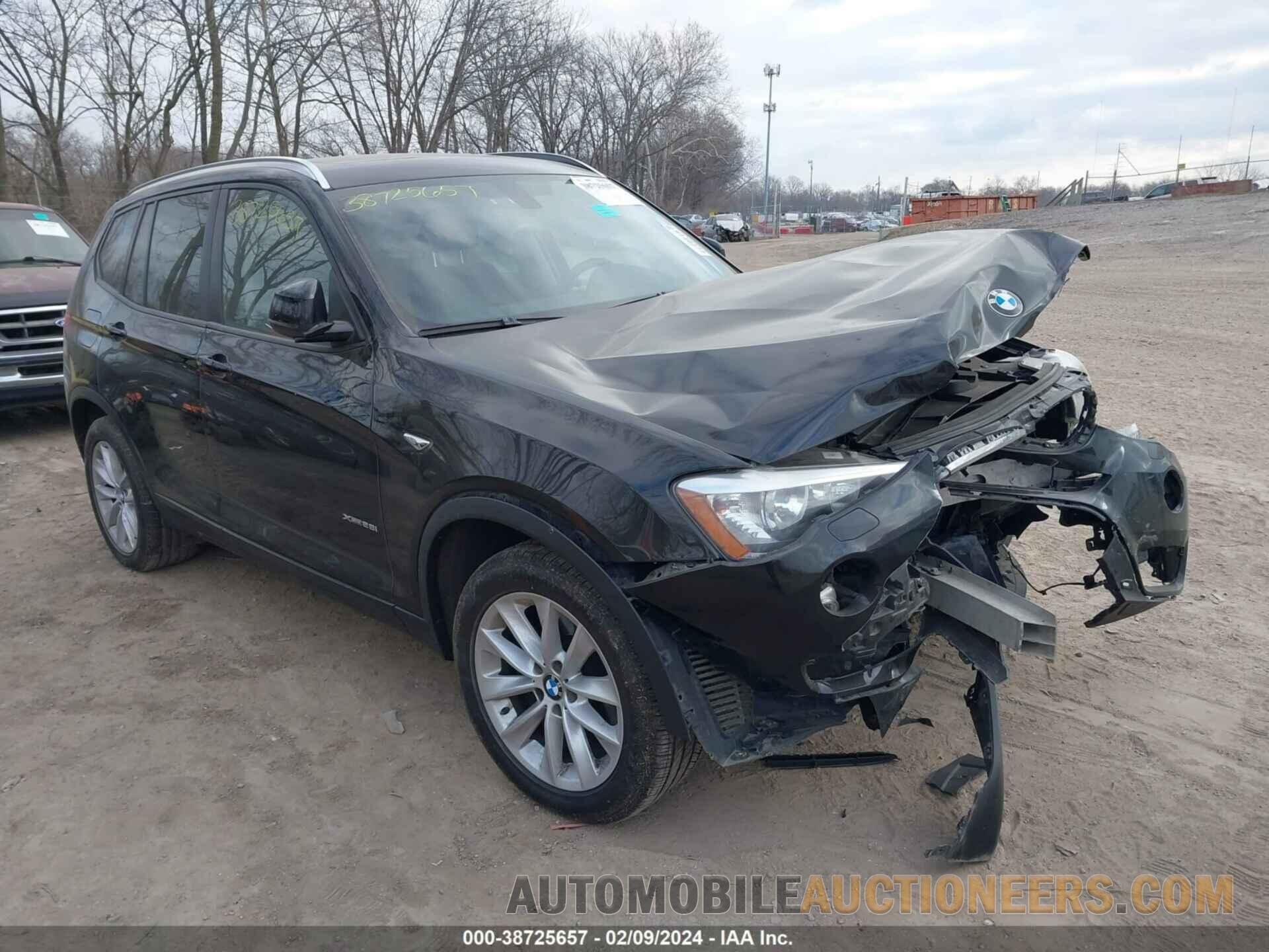 5UXWX9C53G0D75720 BMW X3 2016