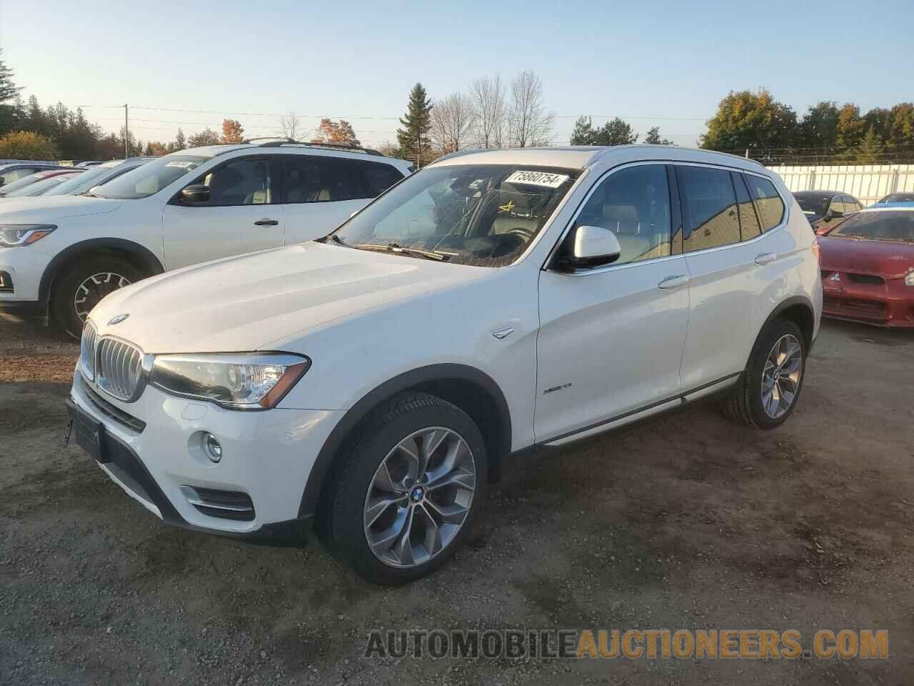 5UXWX9C53G0D77175 BMW X3 2016