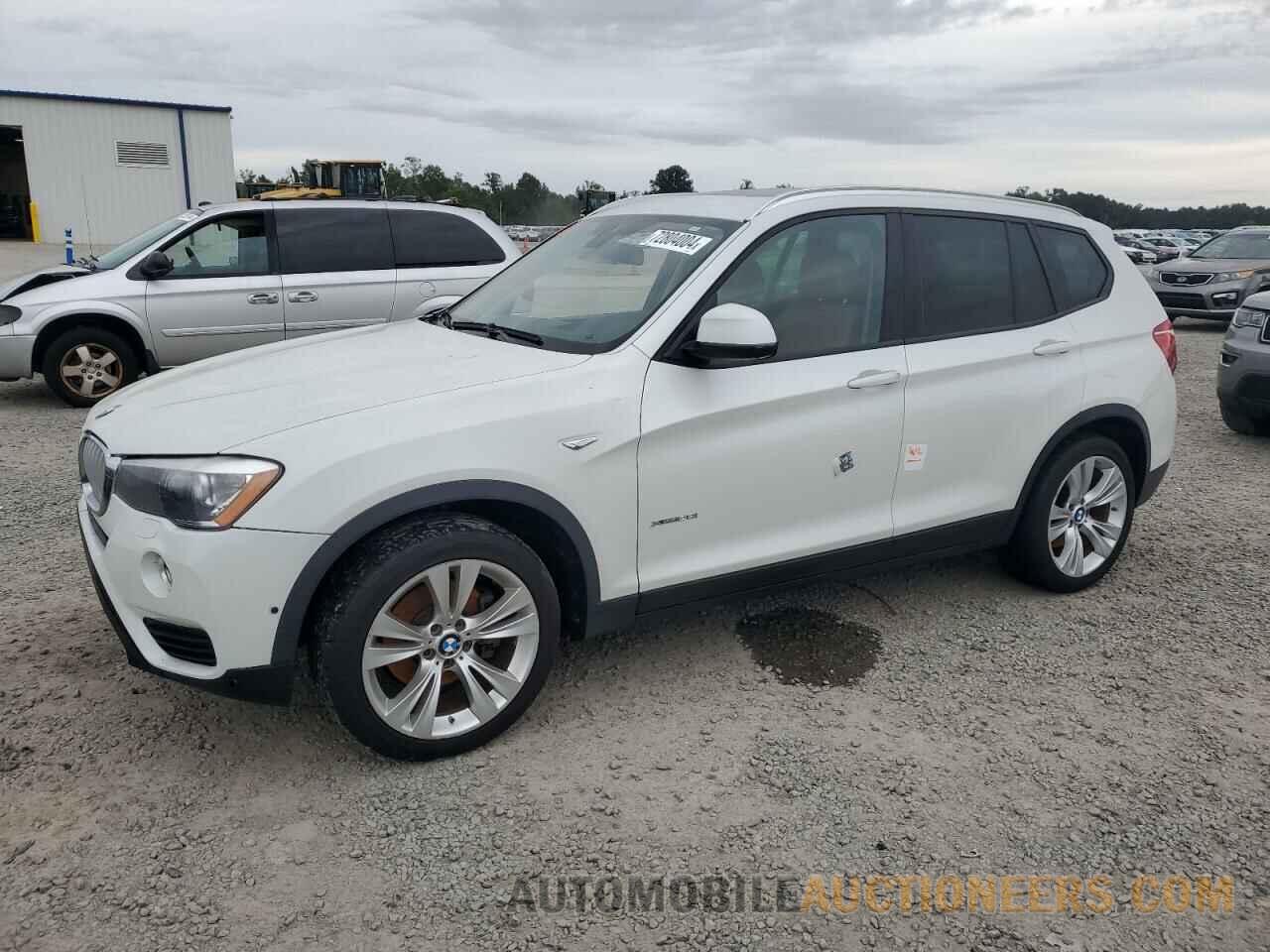 5UXWX9C53G0D79637 BMW X3 2016