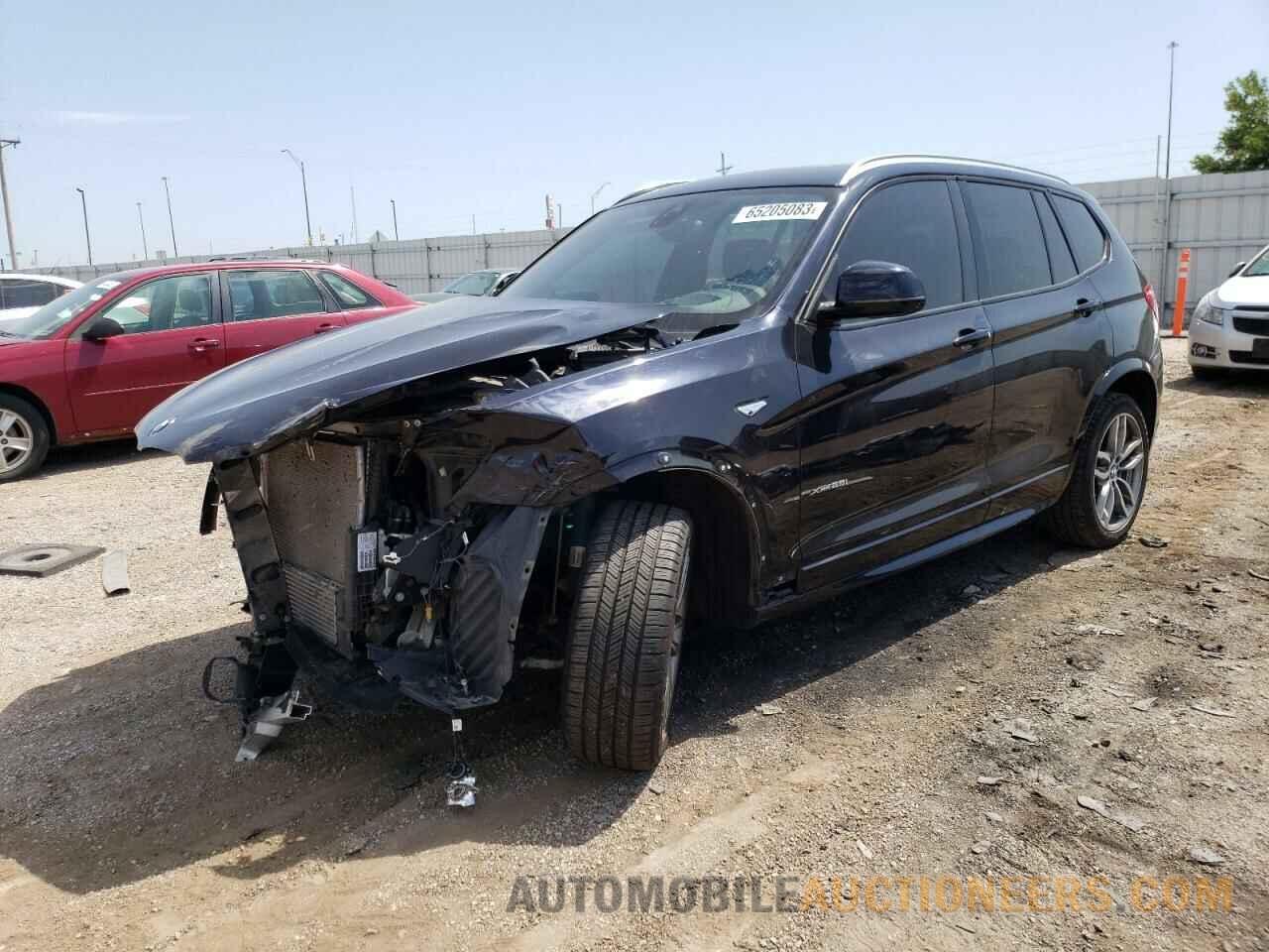 5UXWX9C53G0D80304 BMW X3 2016