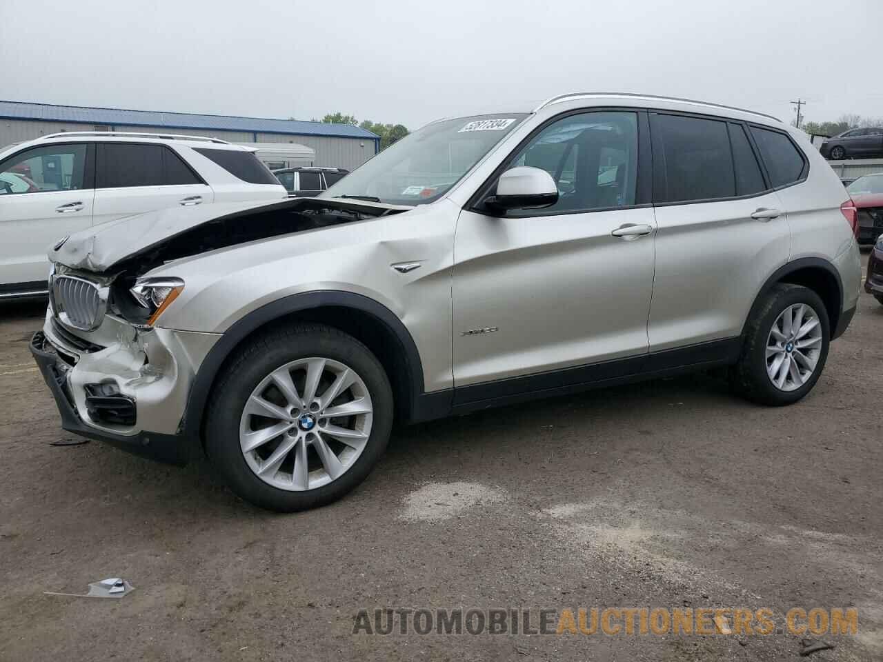 5UXWX9C53G0D80335 BMW X3 2016