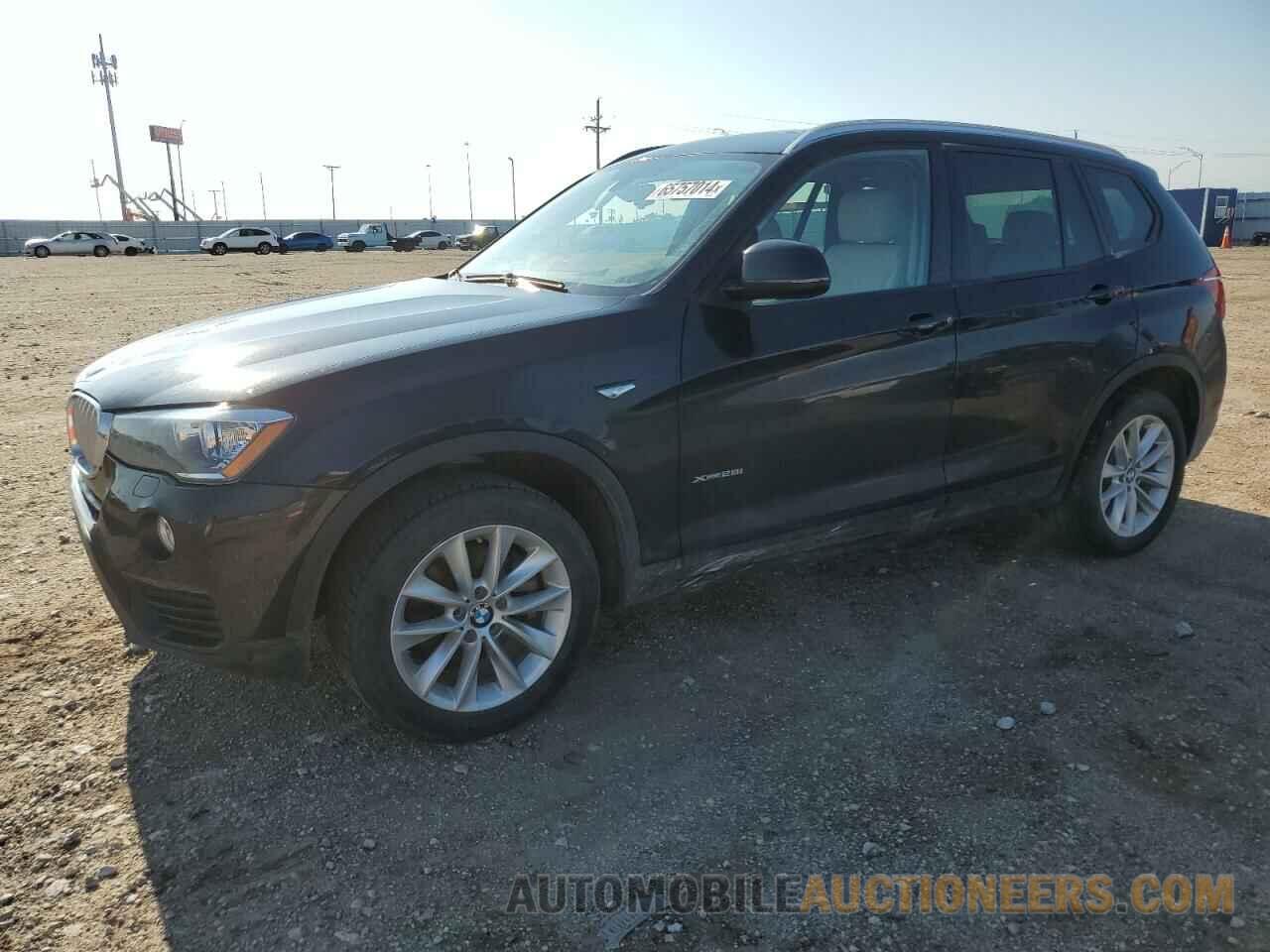 5UXWX9C53G0D80948 BMW X3 2016