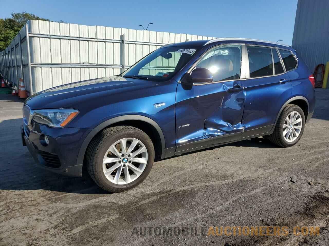 5UXWX9C53G0D81730 BMW X3 2016