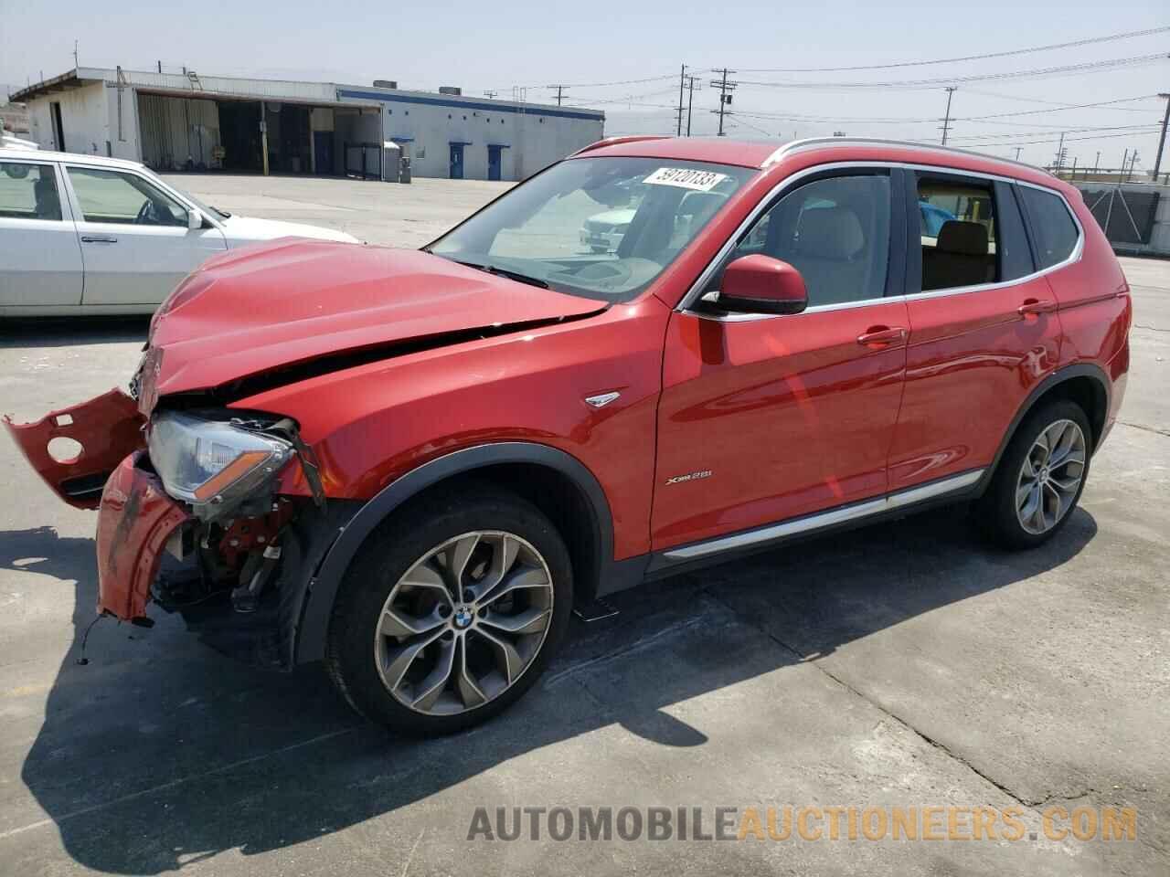 5UXWX9C53G0D81789 BMW X3 2016