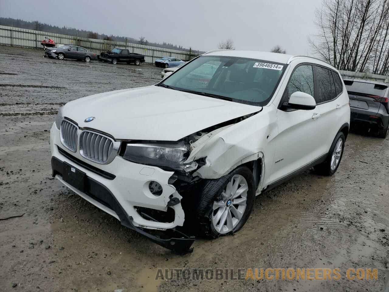 5UXWX9C53G0D84028 BMW X3 2016