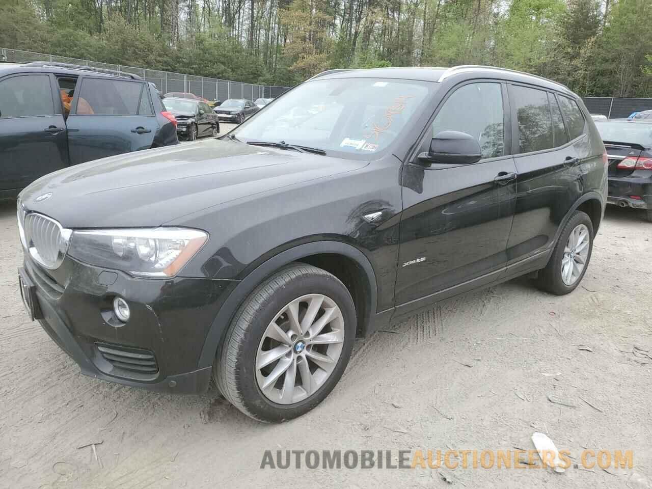 5UXWX9C53G0D87933 BMW X3 2016