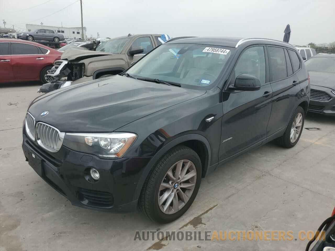 5UXWX9C53G0D88743 BMW X3 2016