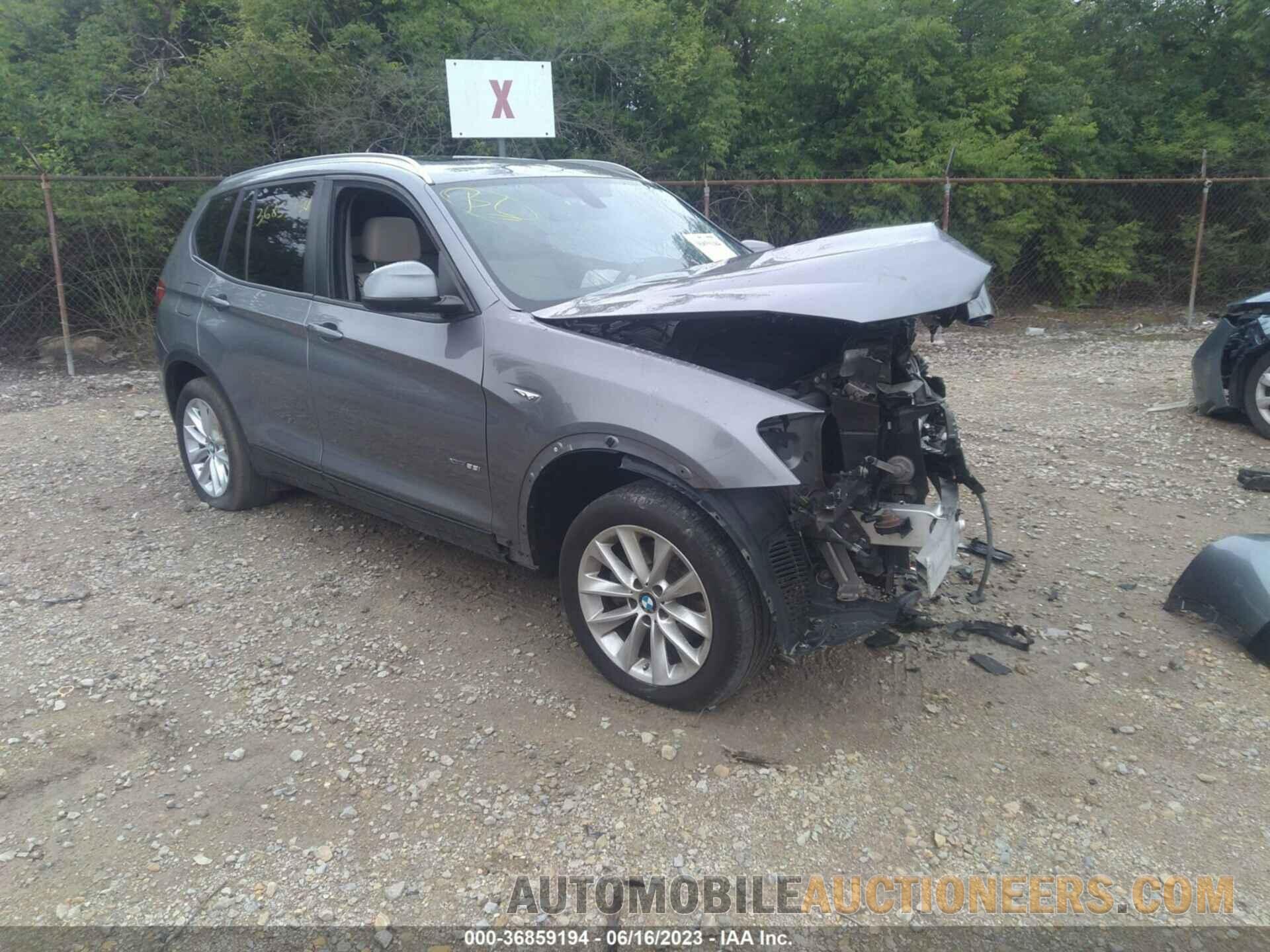 5UXWX9C53G0D90119 BMW X3 2016