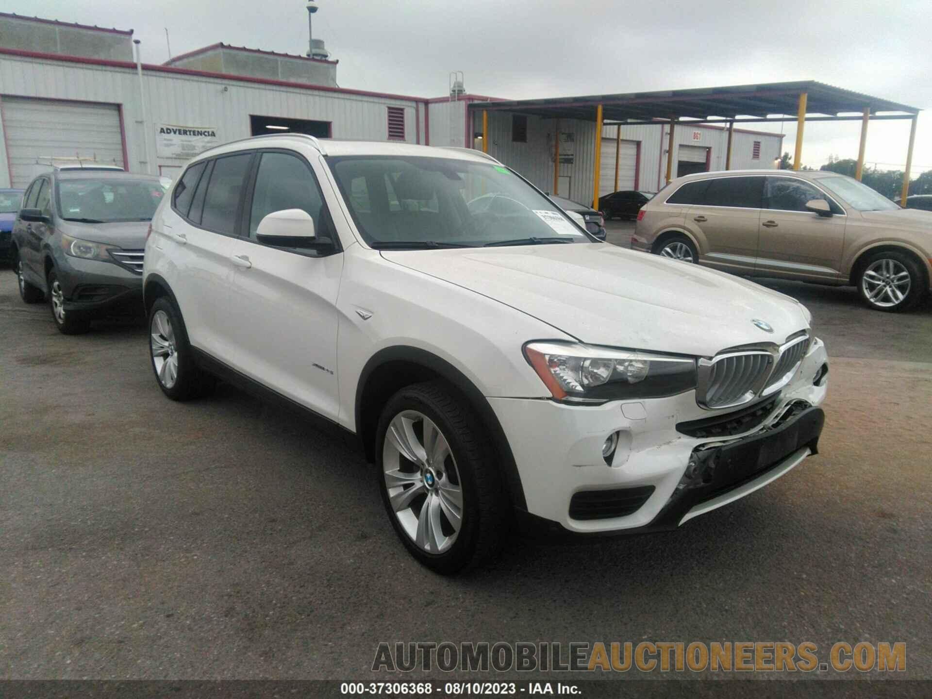 5UXWX9C53G0D90525 BMW X3 2016