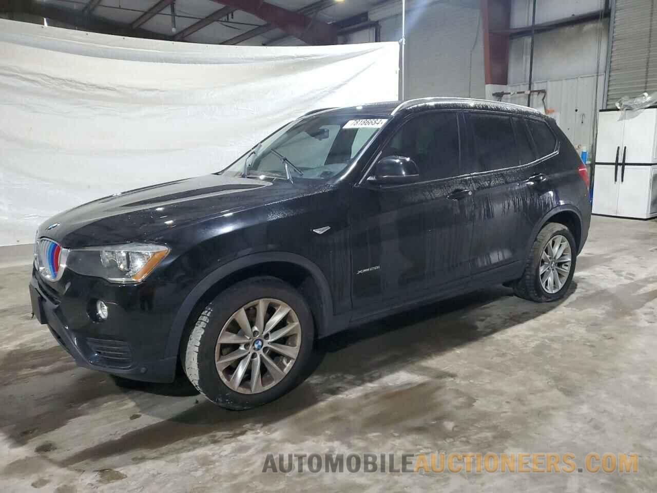 5UXWX9C53G0D91402 BMW X3 2016