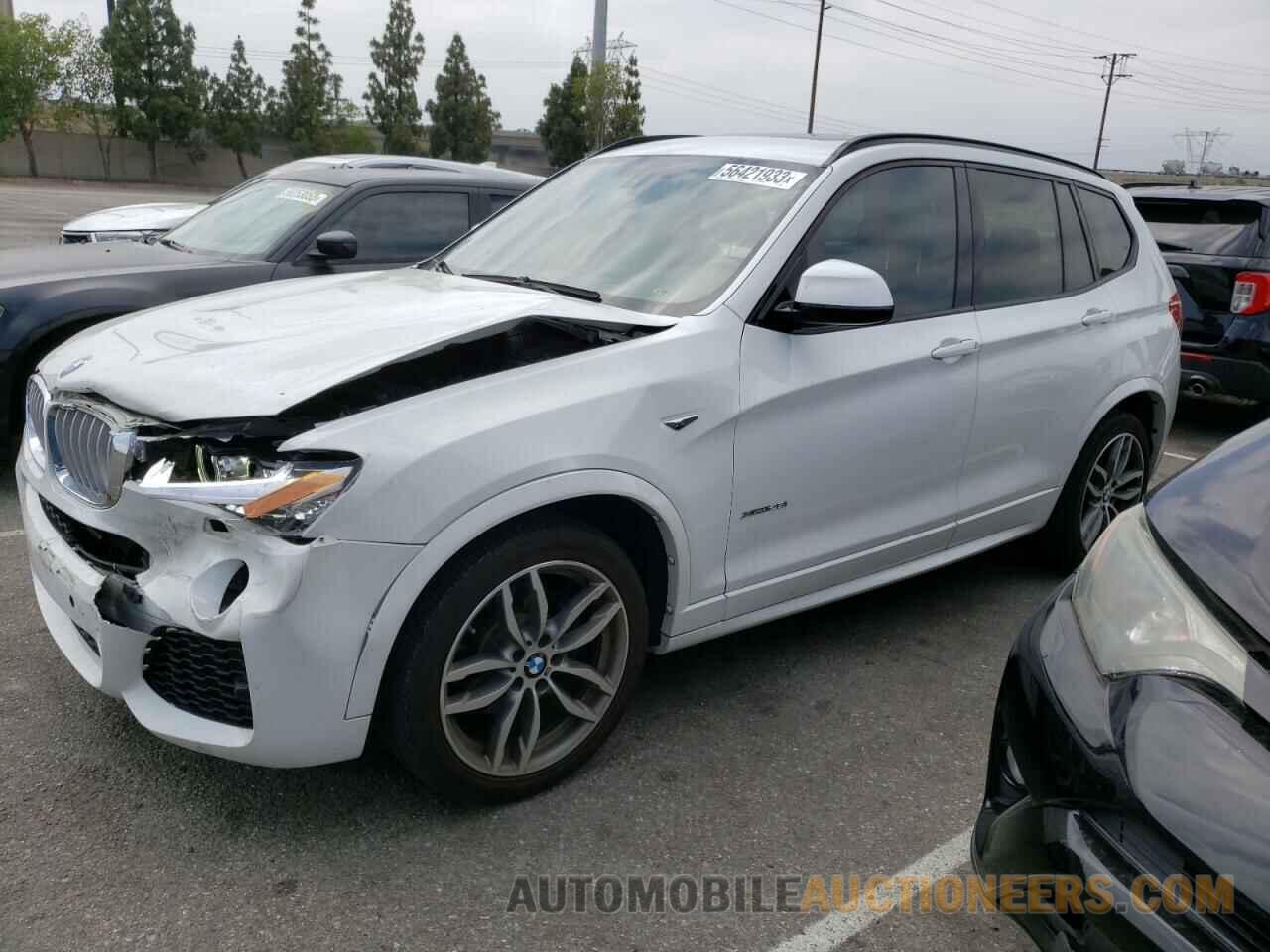 5UXWX9C53G0D91870 BMW X3 2016