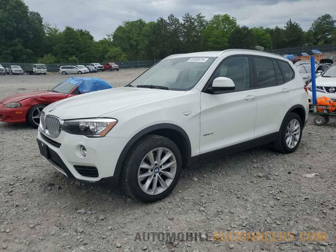 5UXWX9C53G0D94588 BMW X3 2016