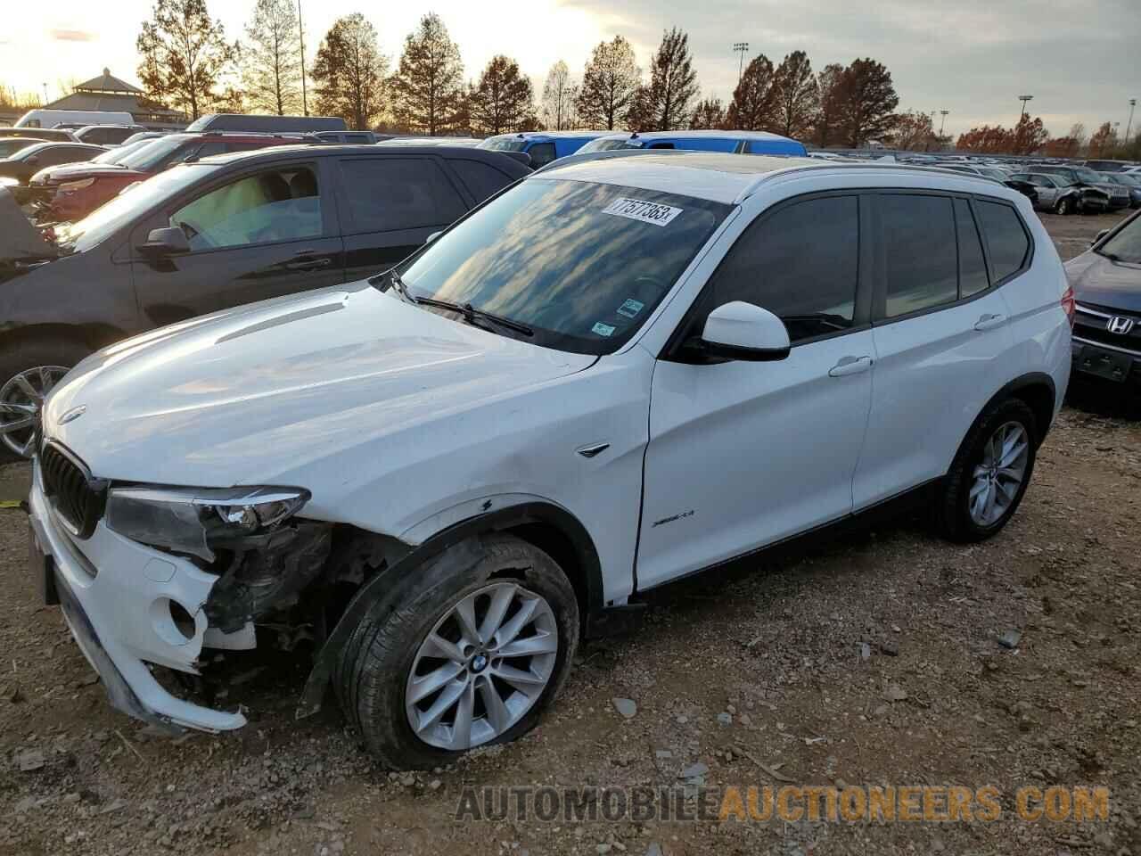 5UXWX9C53G0D94753 BMW X3 2016