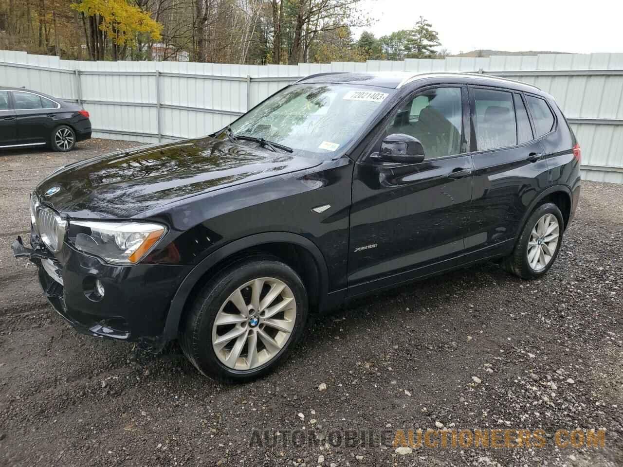 5UXWX9C53G0D94803 BMW X3 2016